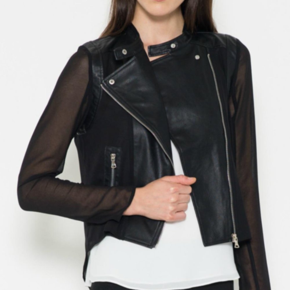 Vegan Leather Jacket